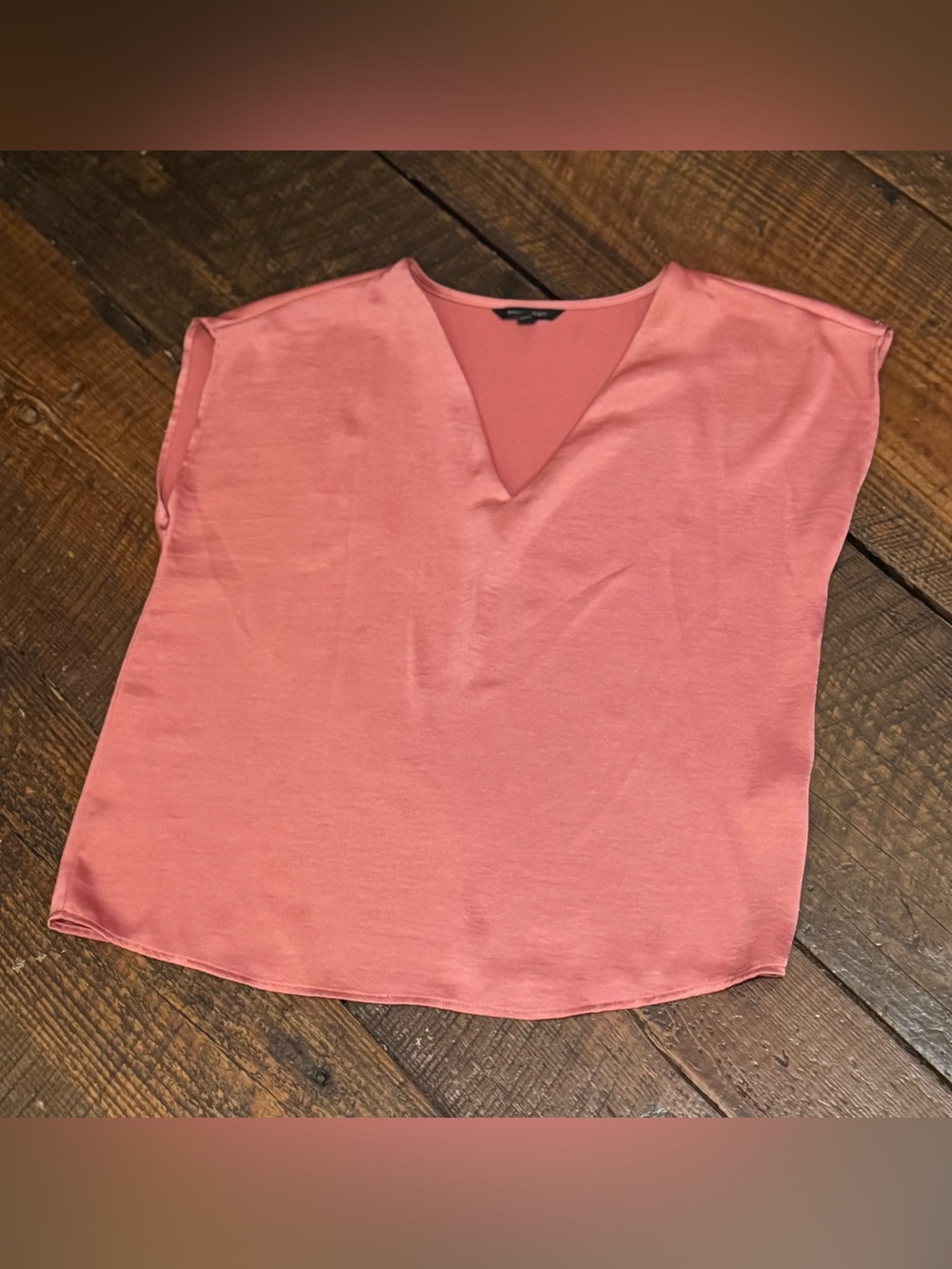 Coral Banana Republic Top Sz M